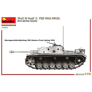 MiniArt StuG III Ausf. G Feb. 1943 Prod. with Winter Tracks - 1:72