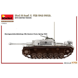 MiniArt StuG III Ausf. G Feb. 1943 Prod. with Winter Tracks - 1:72