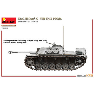 MiniArt StuG III Ausf. G Feb. 1943 Prod. with Winter Tracks - 1:72