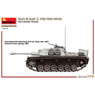 MiniArt StuG III Ausf. G Feb. 1943 Prod. with Winter Tracks - 1:72