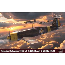 IBG Models IBG Models - Romanian Barbarossa 1941 Vol.2 - IAR.80 early & IAR.80A (2in1) - 1:72