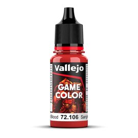 Vallejo Vallejo - Game Color - 106 Scarlet Blood, 18ml