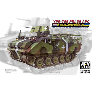 AFV-Club YPR-765 PRI.50 APC w/ .50-caliber M2 HB machine gun - 1:35