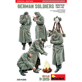 MiniArt MiniArt - German Soldiers Winter 1941 - 42 - Special Edition - 1:35