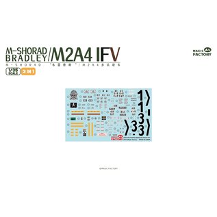 Magic Factory M-SHORAD Bradley M2A4 IFV - 1:35