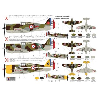 Kovozávody Prostějov Curtiss Hawk H-75C-1 - 1:72