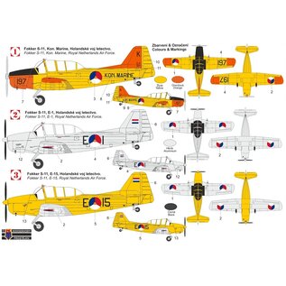 Kovozávody Prostějov Fokker S-11 "Instructor" - 1:72