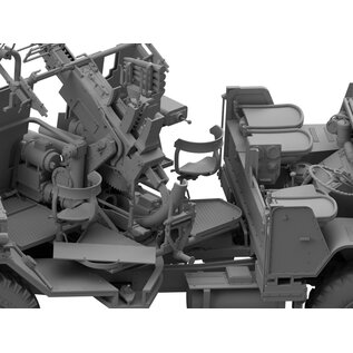 Thunder Model British Morris Bofors C9/B Late - 1:35