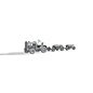 Thunder Model US Tug Clarktor 6, MILL-33 With 2 Bomb Trailers Mark 2 - 1:32