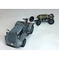 Thunder Model US Tug Clarktor 6, MILL-33 With 2 Bomb Trailers Mark 2 - 1:32