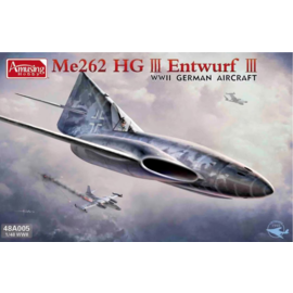 Amusing Hobby Amusing Hobby - Messerschmitt Me 262 HG III Entwurf III - 1:48