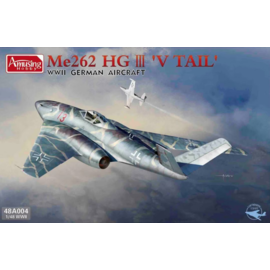 Amusing Hobby Amusing Hobby - Messerschmitt Me 262 HG III "V-Tail" - 1:48