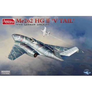 Amusing Hobby Messerschmitt Me 262 HG III "V-Tail" - 1:48