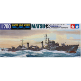 TAMIYA Tamiya - Japanese Navy Destroyer Matsu - Waterline No. 428 - 1:700