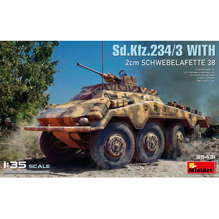 MiniArt Sd.Kfz. 234/3 with 2cm Schwebelafette 38 - 1:35