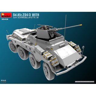 MiniArt Sd.Kfz. 234/3 with 2cm Schwebelafette 38 - 1:35