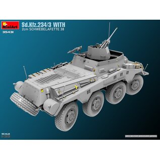 MiniArt Sd.Kfz. 234/3 with 2cm Schwebelafette 38 - 1:35