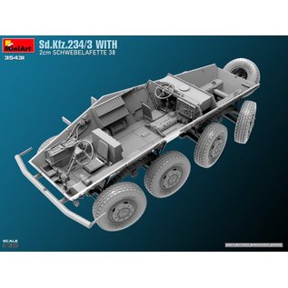 MiniArt Sd.Kfz. 234/3 with 2cm Schwebelafette 38 - 1:35