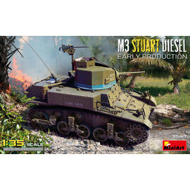 MiniArt MiniArt - M3 Stuart Diesel - Early Production - 1:35