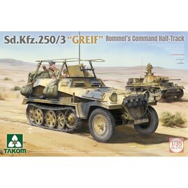 TAKOM TAKOM - Sd.Kfz.250/3 “GREIF” Rommels Command Half-Track - 1:35