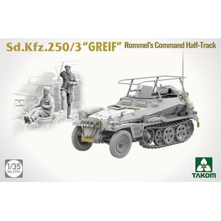 TAKOM TAKOM - Sd.Kfz.250/3 “GREIF” Rommels Command Half-Track - 1:35