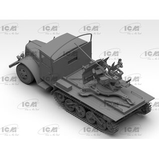 ICM Sd.Kfz.3b with Flak 38 Truppenluftschutzwagen - 1:35