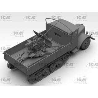 ICM Sd.Kfz.3b with Flak 38 Truppenluftschutzwagen - 1:35