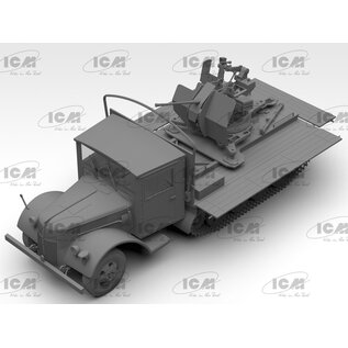 ICM Sd.Kfz.3b with Flak 38 Truppenluftschutzwagen - 1:35