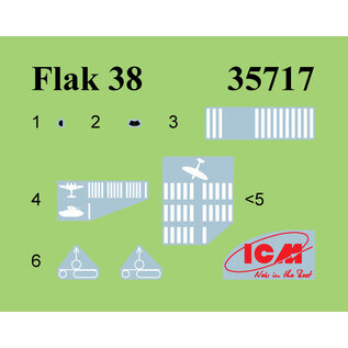 ICM Sd.Kfz.3b with Flak 38 Truppenluftschutzwagen - 1:35