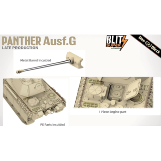 Das Werk Sd.Kfz. 174 Pz.Kpfw. V Panther Ausf. G late production - 1:35