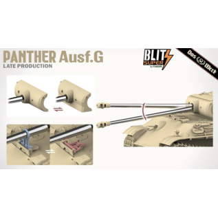 Das Werk Sd.Kfz. 174 Pz.Kpfw. V Panther Ausf. G late production - 1:35