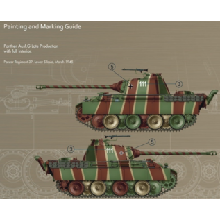 Das Werk Sd.Kfz. 174 Pz.Kpfw. V Panther Ausf. G late production - 1:35