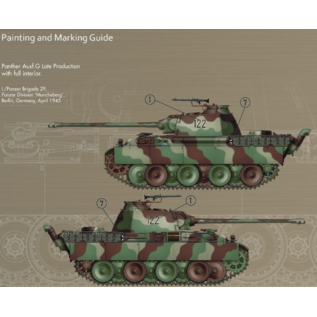 Das Werk Sd.Kfz. 174 Pz.Kpfw. V Panther Ausf. G late production - 1:35