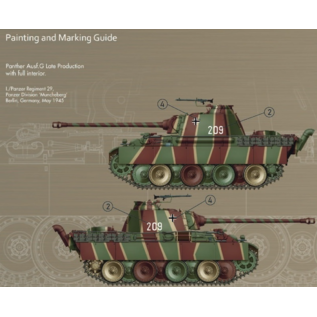 Das Werk Sd.Kfz. 174 Pz.Kpfw. V Panther Ausf. G late production - 1:35