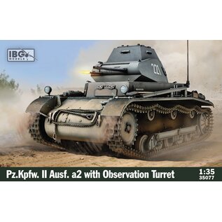 IBG Models Pz.Kpfw. II Ausf. a2 with Observation turret "Panzerbefehlswagen" - 1:35