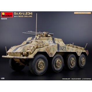 MiniArt Sd.Kfz. 234 with MG151 Drilling - "What if series" - 1:35
