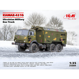 ICM ICM - KAMAZ-4310 Ukrainian Military Box Truck - 1:35