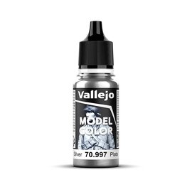 Vallejo Vallejo - Model Color - 997 - Silber (Silver), 18ml