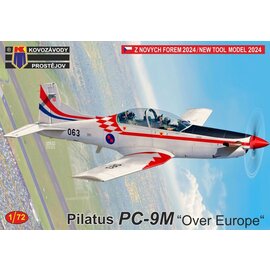 Kovozávody Prostějov Kovozávody Prostějov - Pilatus PC-9M "Over Europe" - 1:72