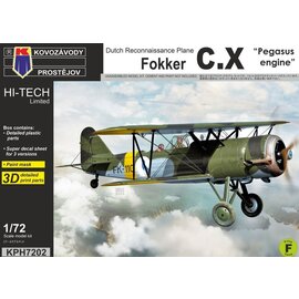 Kovozávody Prostějov Kovozávody Prostějov - Fokker C.X "Pegasus engine" - High Tech Limited Edition - 1:72