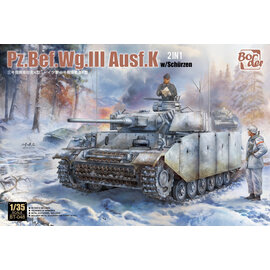 Border Model Border - Pz.Bef.Wg.III Ausf. K - 2in1 w/Schürzen - 1:35