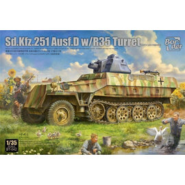 Border Model Border - Sd.Kfz.251 Ausf. D w/ R35 Turret - 1:35