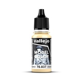 Vallejo Vallejo - Model Color - 837 - Heller Sand (Pale Sand), 18ml