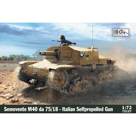 IBG Models IBG - Semovente M40 da 75/18 Italian self propelled gun - 1:72