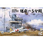 Border Model Akagi Bridge w/ Flight Deck & A6M2 Zero Fighter - 1:35