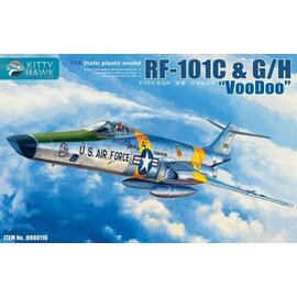 Kitty Hawk Kitty Hawk - McDonnell RF-101C & G/H Voodoo - 1:48