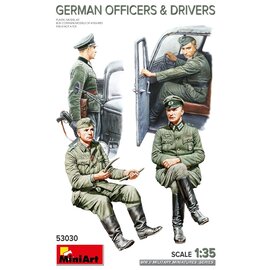 MiniArt MiniArt - German Officers & Drivers - 1:35
