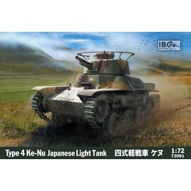 IBG Models IBG - Type 4 Ke-Nu Japanese Light Tank - 1:72