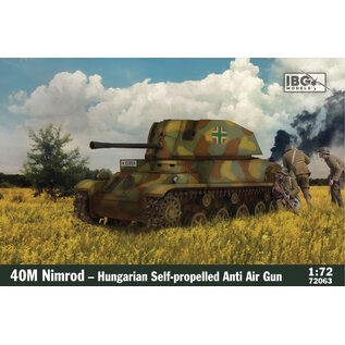 IBG Models Hungarian 40M Nimród Self-Propelled Anti-Aircraft Gun - 1:72