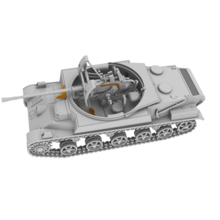 IBG Models Hungarian 40M Nimród Self-Propelled Anti-Aircraft Gun - 1:72